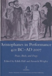 Aristophanes in Performance book cover