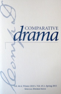 Comparative Drama special issue cover